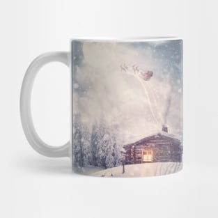 Christmas Eve scene Mug